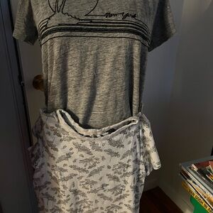 2 Rag + Bone T-Shirts S+XS
